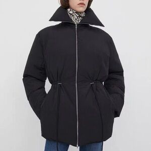 Toteme Black Puffer Jacket